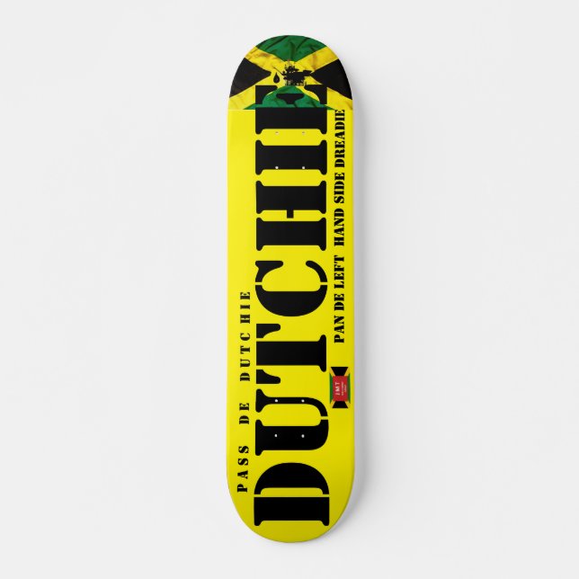 DUTCHIE  JMT 7 3/4" Skateboard Deck (Vorne)