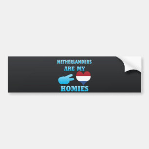 Dutchs sind mein Homies Autoaufkleber