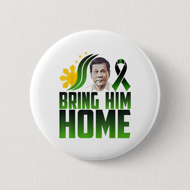 Duterte Bring ihm Zuhause Philippinen Preis Du30 S Button (Vorderseite)