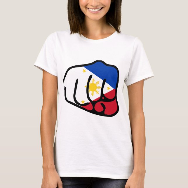 Duterte Faust-T-Shirt für Frauen T-Shirt (Vorderseite)