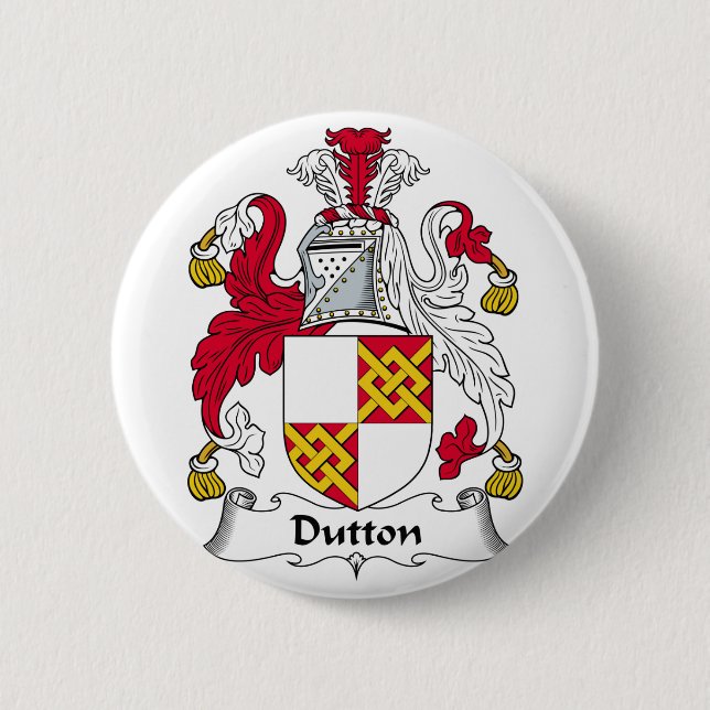 Dutton Familienwappen Button (Vorderseite)