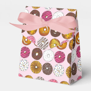 Dutzend Donuts Doughnut Frühstück Junk Food Feinsc Geschenkschachtel