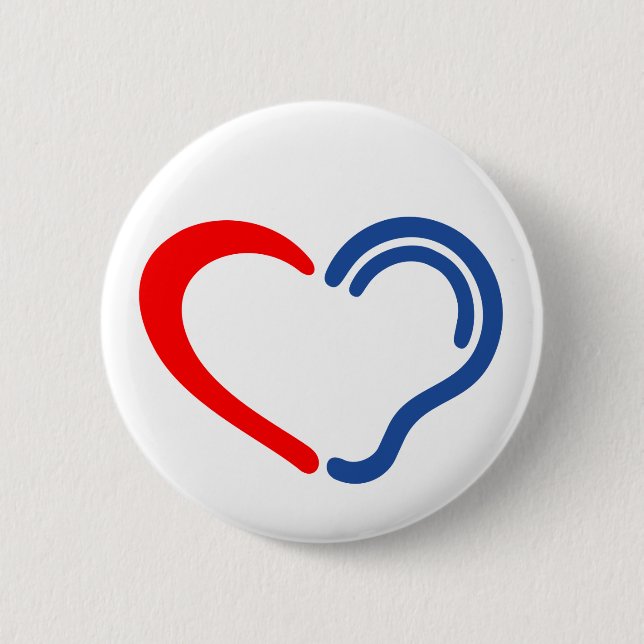 Dutzend. Dornröte, Doofheid, eingeschränktes Hörve Button (Vorderseite)