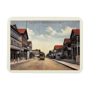 Duval Street, Key West, Florida Vintag Magnet