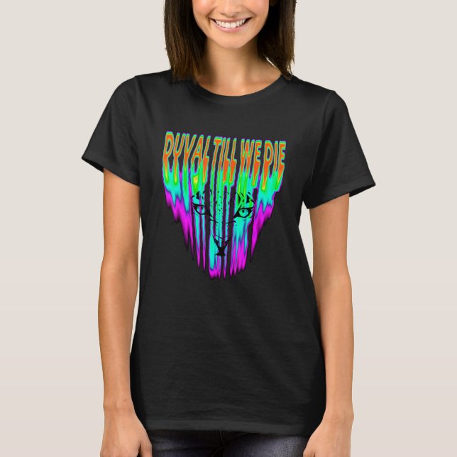 Duval Till Wir Die Psychedelic Florida T-Shirt (Vorderseite)