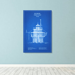 Duxbury Pier Light Leuchtturm - Massachusetts – AD Leinwanddruck