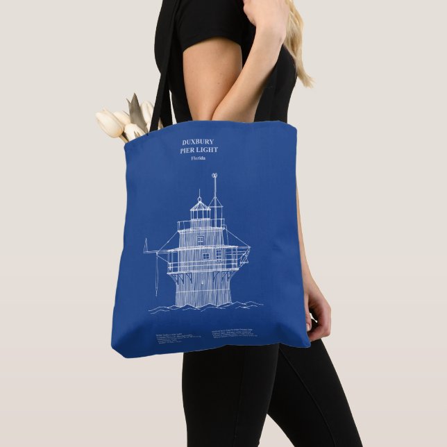 Duxbury Pier Light Lighthouse - Massachusetts - AD Tasche (Von Nahem)