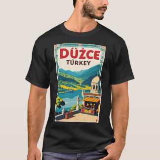 Duzce Türkei Vintage Reise Tourismus T-Shirt