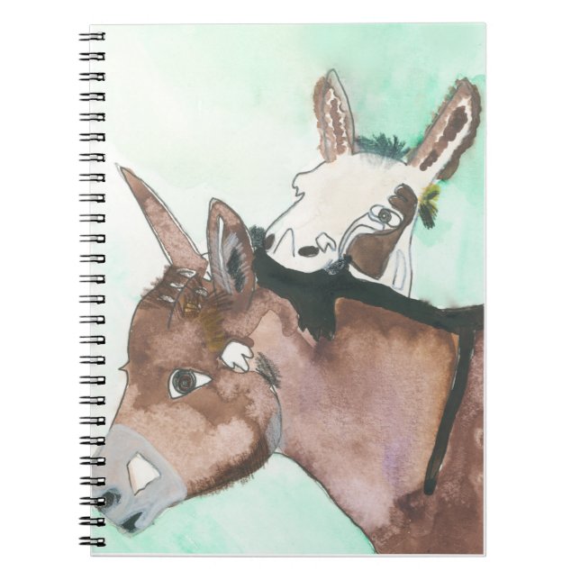 D'Vine Donkey-Notebook Notizblock (Vorderseite)