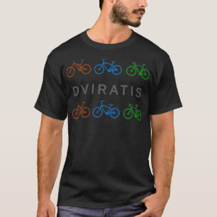Dviratis Litauisches Fahrrad T-Shirt