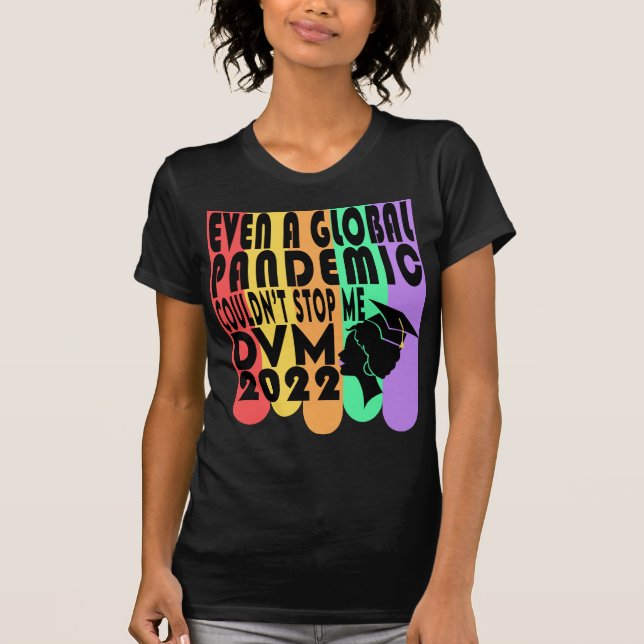 DVM Doctor Veterinary Medicine 2022 Tierarzt T-Shirt (Vorderseite)
