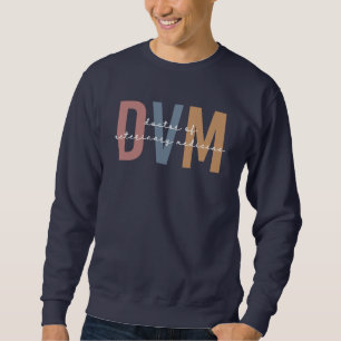 DVM Doktor der Veterinärmedizin Geschenke Sweatshirt