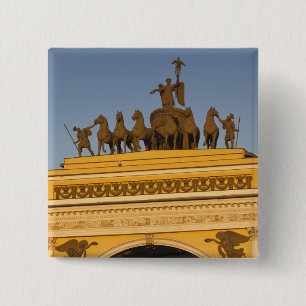 Dvortsovaya-Platz, Triumphbogen, Sonnenuntergang Button