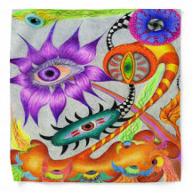 Dwainizms "botanische Vision" bunter Bandana