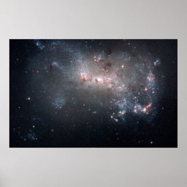Dwarf Galaxy NGC 4449 Poster (Vorne)