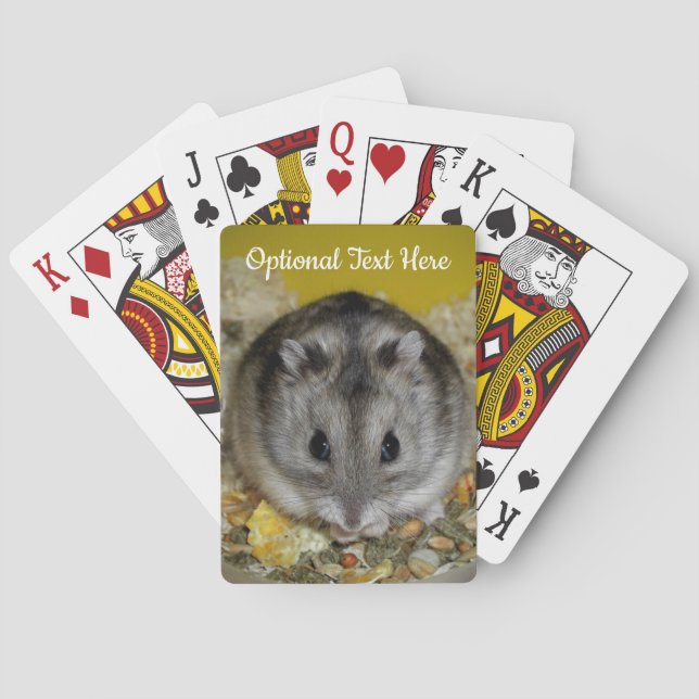 Dwarf Hamster Pet Spielkarten (Rückseite)