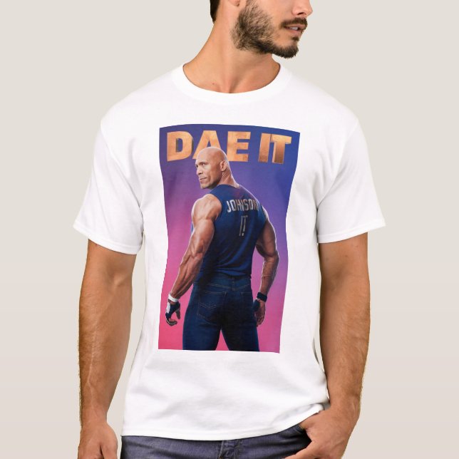 "Dwayne Johnson: Dare It - A Kaleidoscopic Journey T-Shirt (Vorderseite)