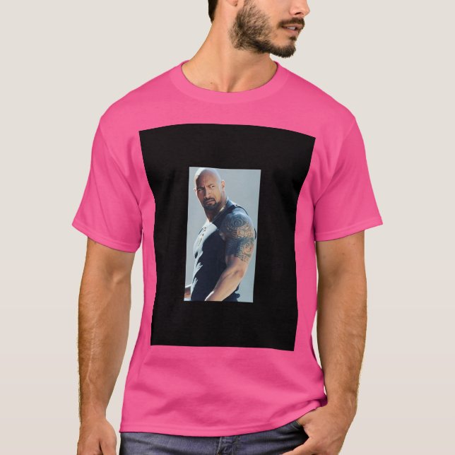 Dwayne Johnson T-Shirt (Vorderseite)