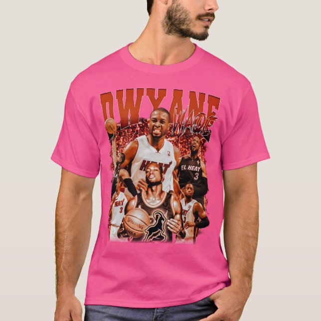 Dwayne Wade Bootleg T-Shirt (Vorderseite)