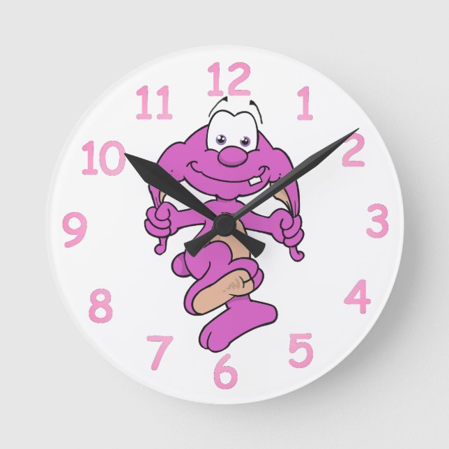 Dweeblinks rund Uhr (Vorderseite)