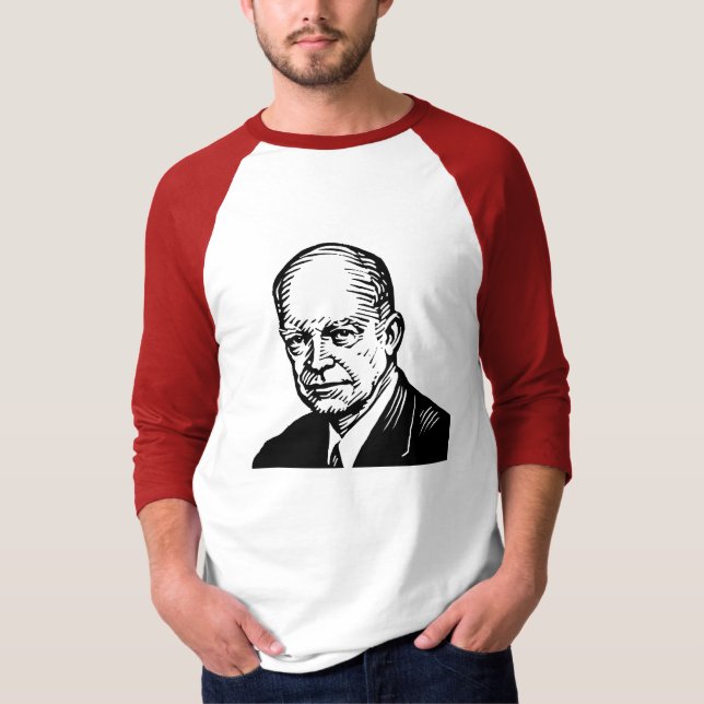 Dwight D. Eisenhower "34" T-Shirt (Vorderseite)