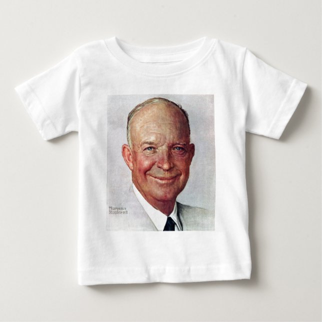 Dwight D. Eisenhower Baby T-shirt (Vorderseite)