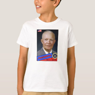 Dwight D. Eisenhower Baseballkarte T-Shirt