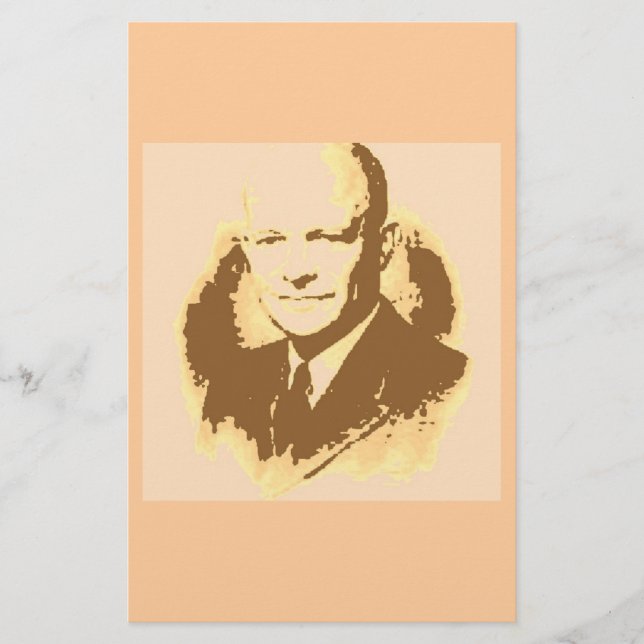 Dwight D Eisenhower Briefpapier (Vorderseite)