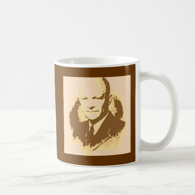 Dwight D Eisenhower Kaffeetasse (Rechts)