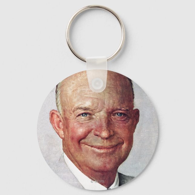 Dwight D. Eisenhower Schlüsselanhänger (Vorderseite)