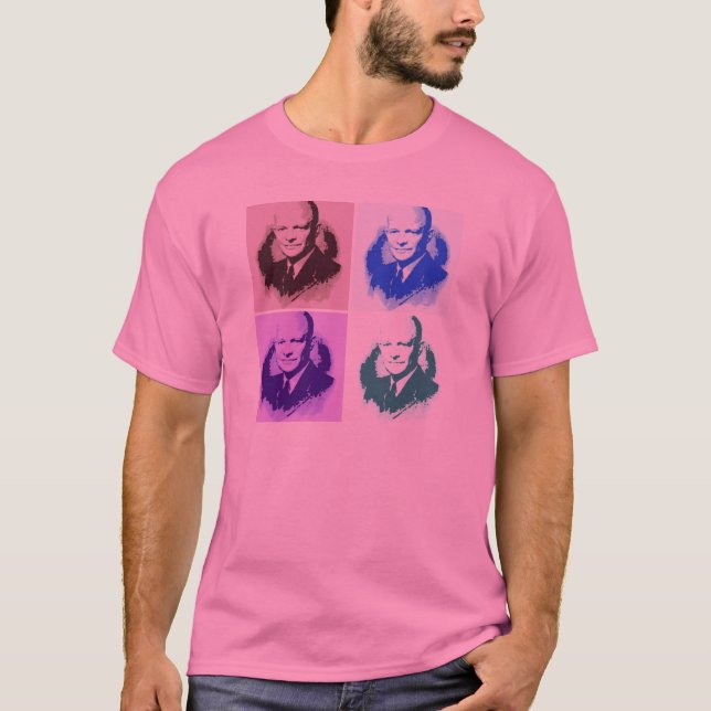 Dwight D Eisenhower T-Shirt (Vorderseite)