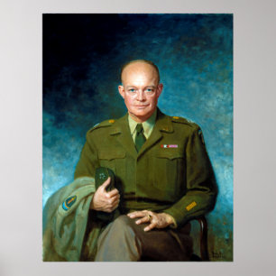 Dwight D. Eisenhower von Thomas Edgar Stephens 194 Poster