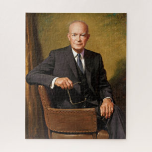 Dwight Eisenhower Amerikanischer Präsident Porträt