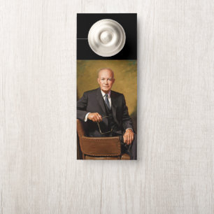Dwight Eisenhower Amerikanischer Präsident Porträt Türanhänger