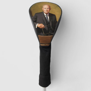 Dwight Eisenhower Präsident Weißes Haus Porträt Golf Headcover