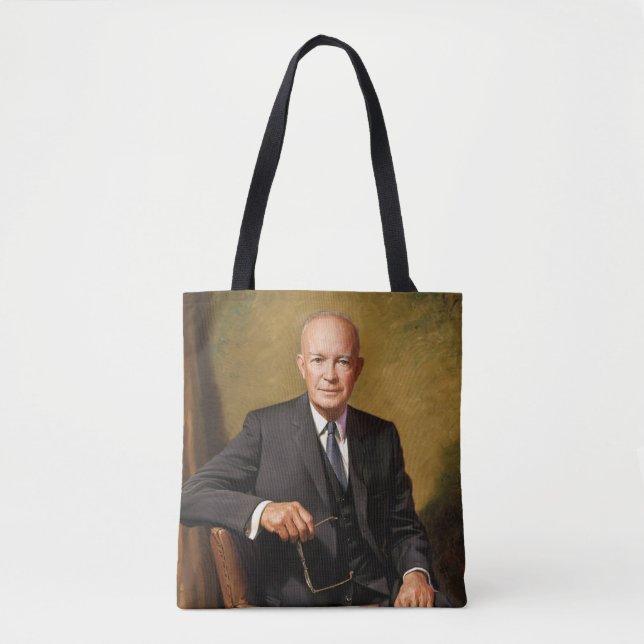 Dwight Eisenhower President White House Portrait Tasche (Vorderseite)