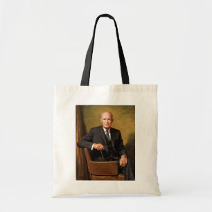 Dwight Eisenhower President White House Portrait Tragetasche