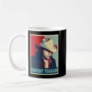 Dwight Yoakam Retro Hope Stil Geschenk für Fans.pn Kaffeetasse