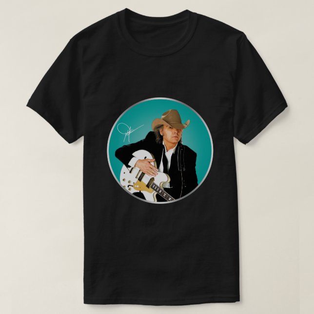 Dwight Yoakam Signature Geschenk für Fans.png T-Shirt (Design vorne)