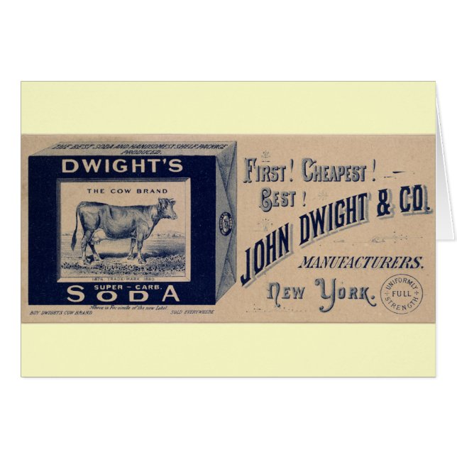 Dwight's Soda-1879 (Vorderseite (Horizontal))