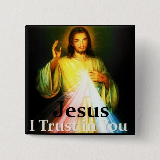 DWMoM kleiner quadratischer Knopf Button (Vorderseite)