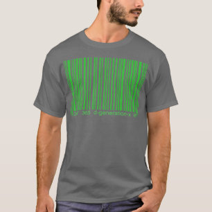 DX Strichcode T-Shirt