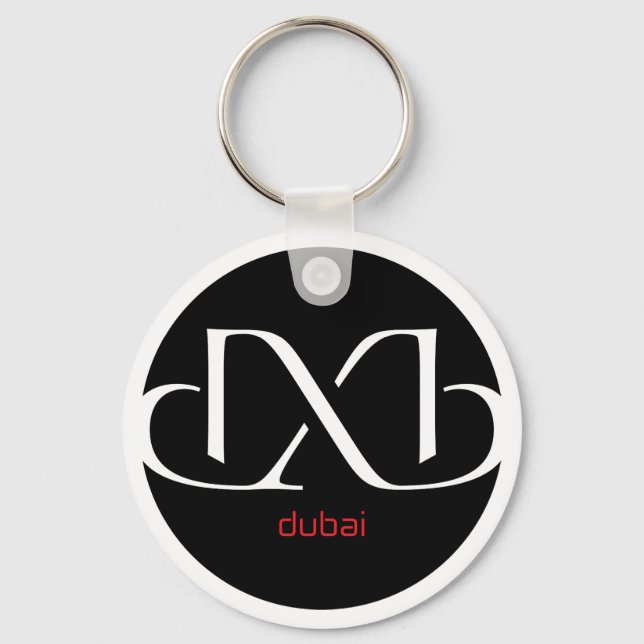 DXB Dubai Schlüsselanhänger (Vorderseite)