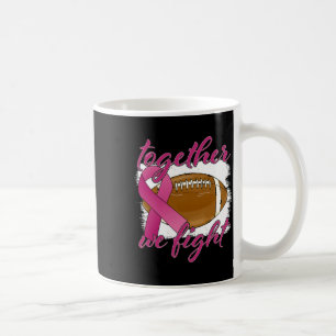 Dxyy Together Fight Breast Cancer Awareness Footba Kaffeetasse