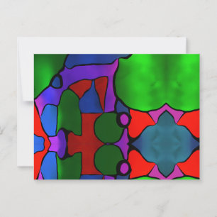Dye bereits postkarte