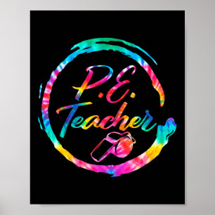 Dye Physical Bildung Teacher Pe Squad Zurück zu SC Poster