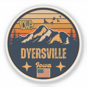 Dyersville, Iowa, Vereinigte Staaten Aufkleber