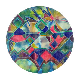 Dyes pattern schneidebrett