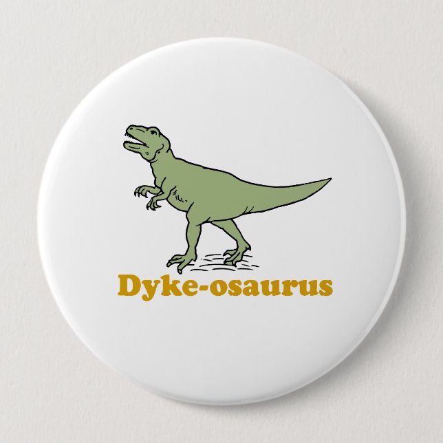 Dykeasaurus Button (Vorderseite)