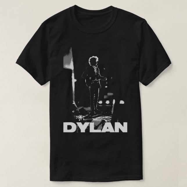 Dylan auf schwarzem Essential-T - Shirt (Design vorne)